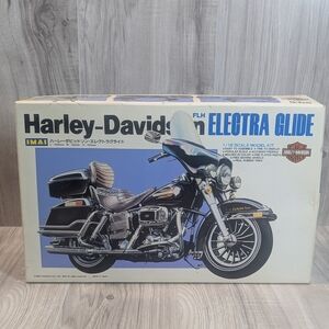 Harley Davidson FLH Electra Glide Model Kit Motorcycle Bike 1/12 Kit Vintage 80s